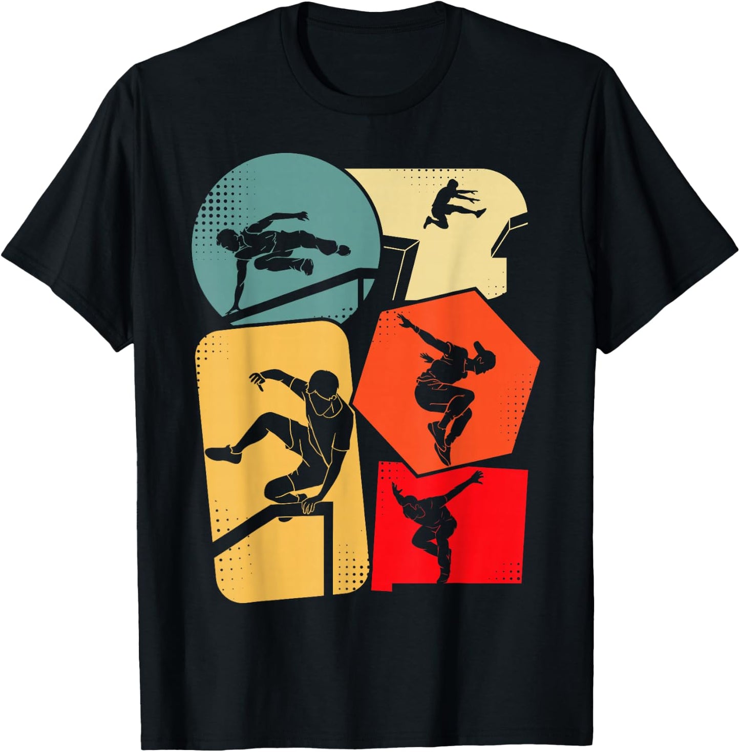 Parkour Boys Kids T-Shirt - T-Shirt | Black