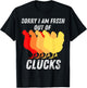 I Dont Give a Cluck shirt for Chicken Lover Funny Chicken T-Shirt - T-Shirt | Black