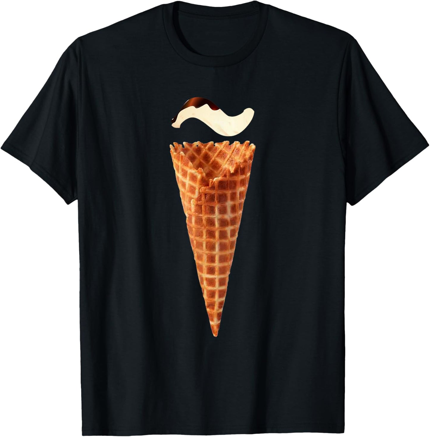 Coño Helado, Cone Ice con la enie, Funny and Cool T-Shirt - T-Shirt | Black