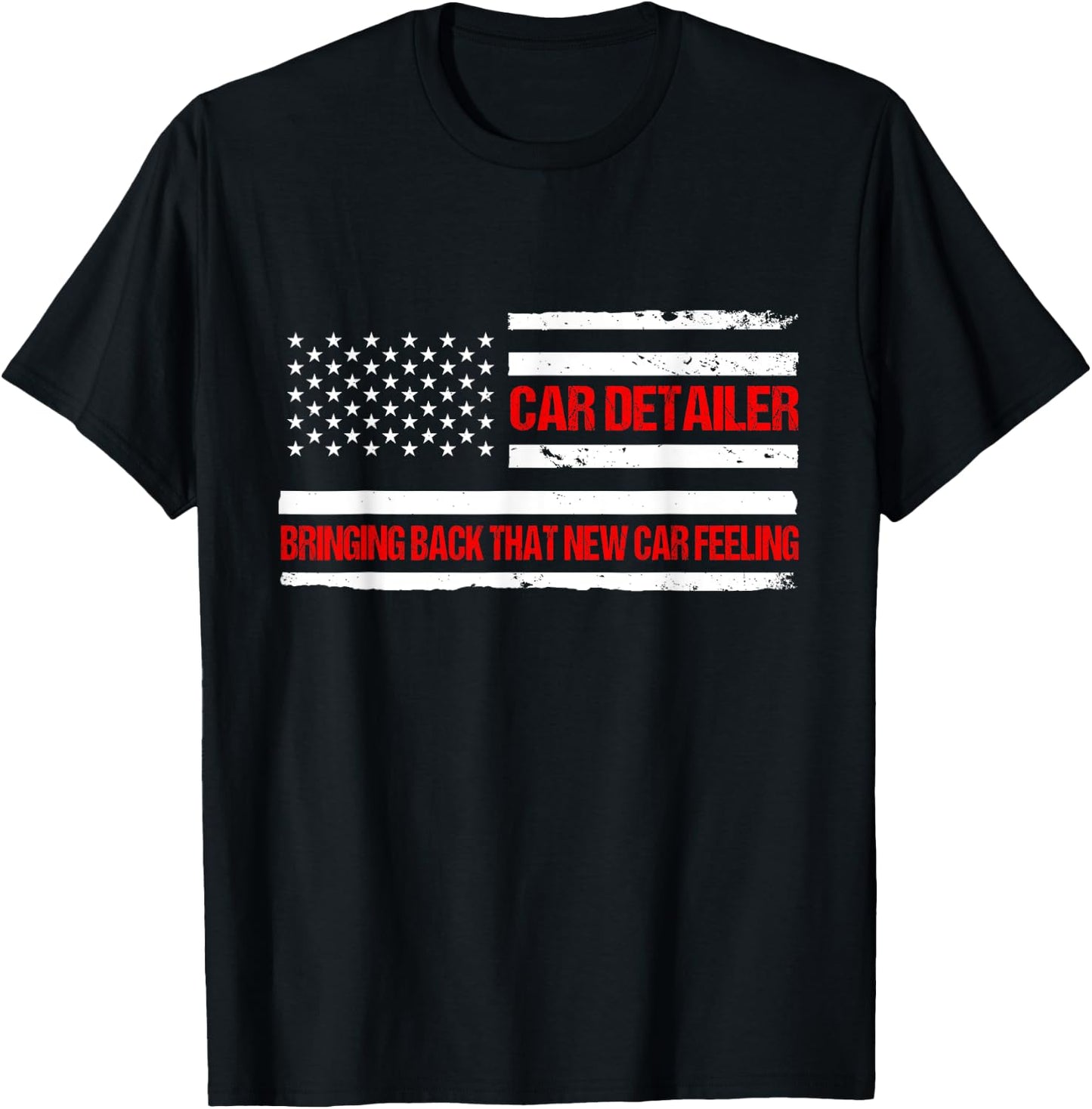 Detailer Bringing Back That New Car Feeling Auto Detailing T-Shirt - T-Shirt | Black