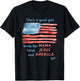 She's a Good Girl Loves Her Mama Loves Jesus and America Too T-Shirt - T-Shirt | Black
