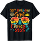 Vintage 50th Birthday Girls Cancun 2025 Beach Vacation Trip T-Shirt - T-Shirt | Black