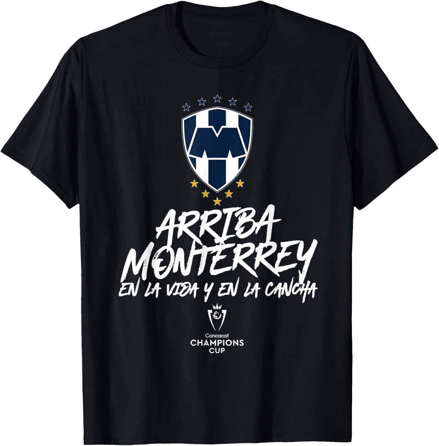 Exclusive Collection of Rayados de Monterrey T-Shirt - T-Shirt | Black