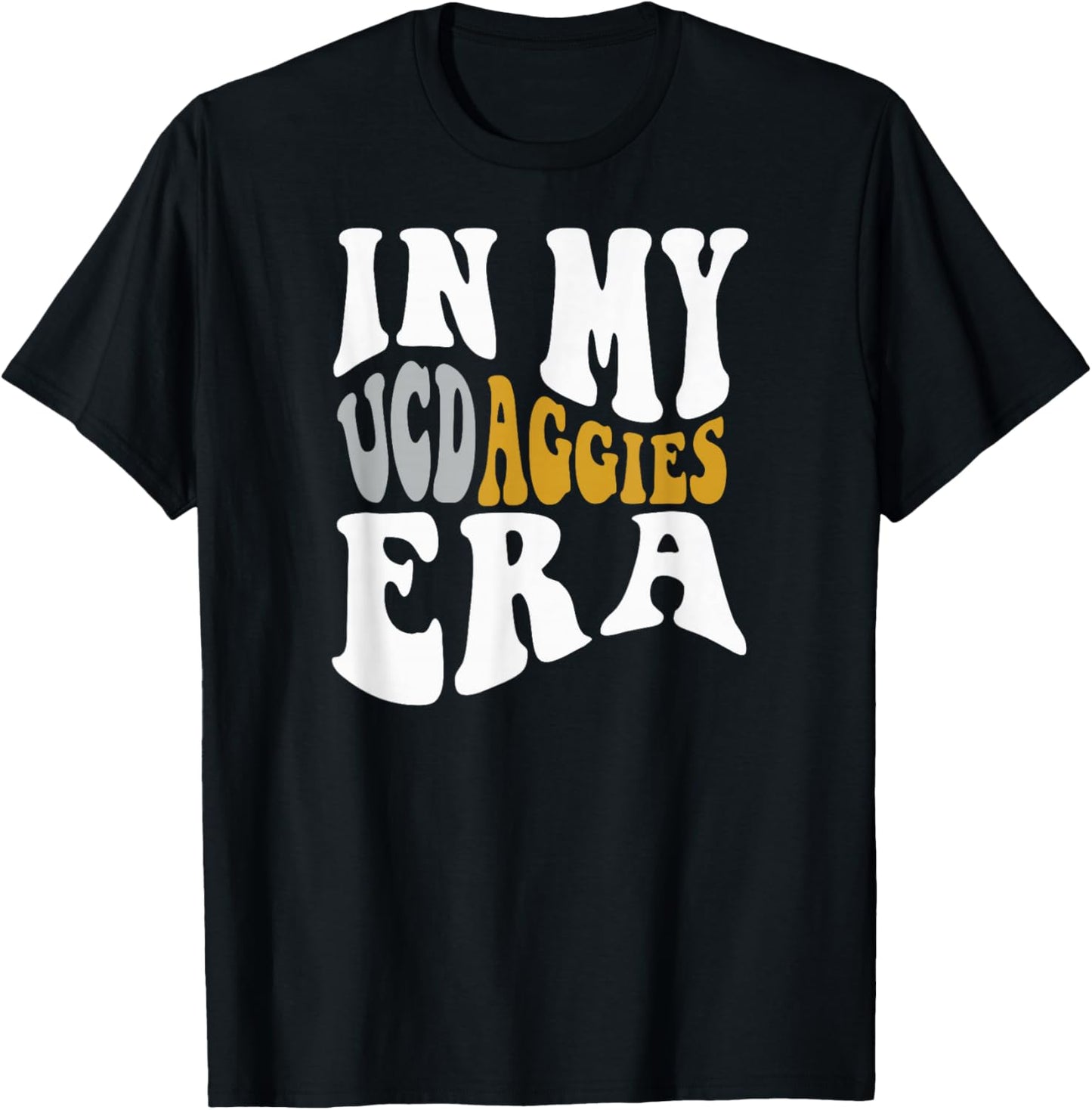 UC Davis Aggies Era Navy Officially Licensed T-Shirt - T-Shirt | Black