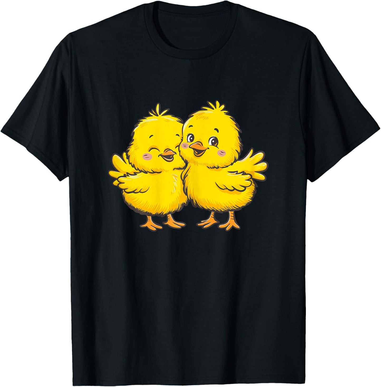 Baby Chicken Chick Farmer Farm Girl T-Shirt - T-Shirt | Black