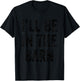 I'll Be In The Barn Farmer Working Horse Lover Barn T-Shirt - T-Shirt | Black