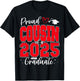Proud Cousin of a Class of 2025 Graduate Senior Graduation T-Shirt - T-Shirt | Black