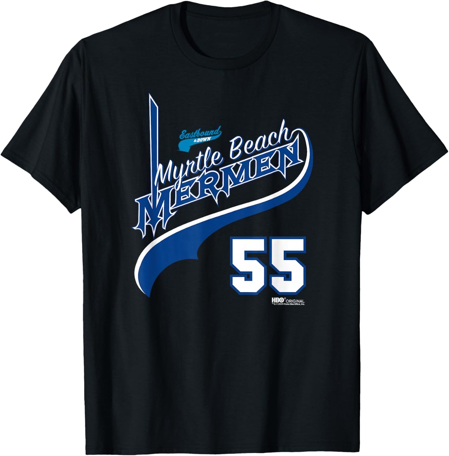 Eastbound & Down Myrtle Beach Mermen T-Shirt - T-Shirt | Black