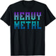 Heavy Metal Music Fan Cool Retro Classic Band T-Shirt - T-Shirt | Black