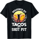 Shot Put Shirt Funny Taco Lover Track and Field Shot Putter T-Shirt - T-Shirt | Black