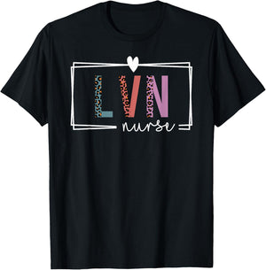 LVN Nurse Licensed Vocational Nurse Nurses Day T-Shirt - T-Shirt | Black