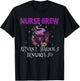 Halloween Nurse Brew Funny Halloween T-Shirt - T-Shirt | Black