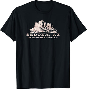Sedona Arizona Outdoor Hiking Spiritual Wellness Vortex Hike T-Shirt - T-Shirt | Black