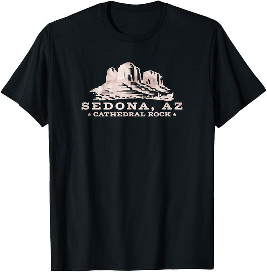 Sedona Arizona Outdoor Hiking Spiritual Wellness Vortex Hike T-Shirt - T-Shirt | Black