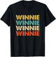 Winnie Name T-Shirt - T-Shirt | Black