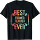 Best Former Teacher Ever Job Title T-Shirt - T-Shirt | Black