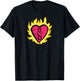 One Tree Hill Clothes Over Bros Heart T-Shirt - T-Shirt | Black