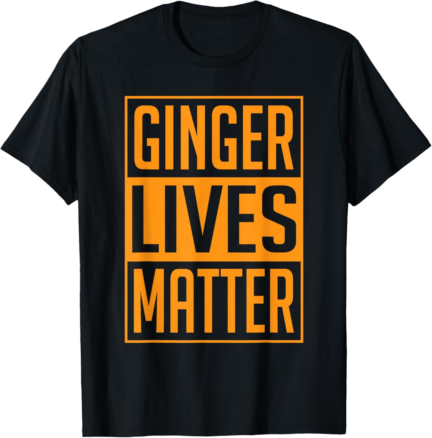 Ginger Lives Matter St Patricks Day Red Headed Men Women T-Shirt - T-Shirt | Black