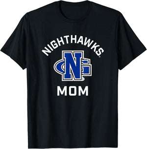 University of North Georgia Nighthawks Arched Mom T-Shirt - T-Shirt | Black