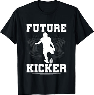 Football Future Kicker Toddler Team Position T-Shirt - T-Shirt | Black