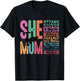 She Is Mom Christian Mothers Day Jesus Mom Religious Women T-Shirt - T-Shirt | Black