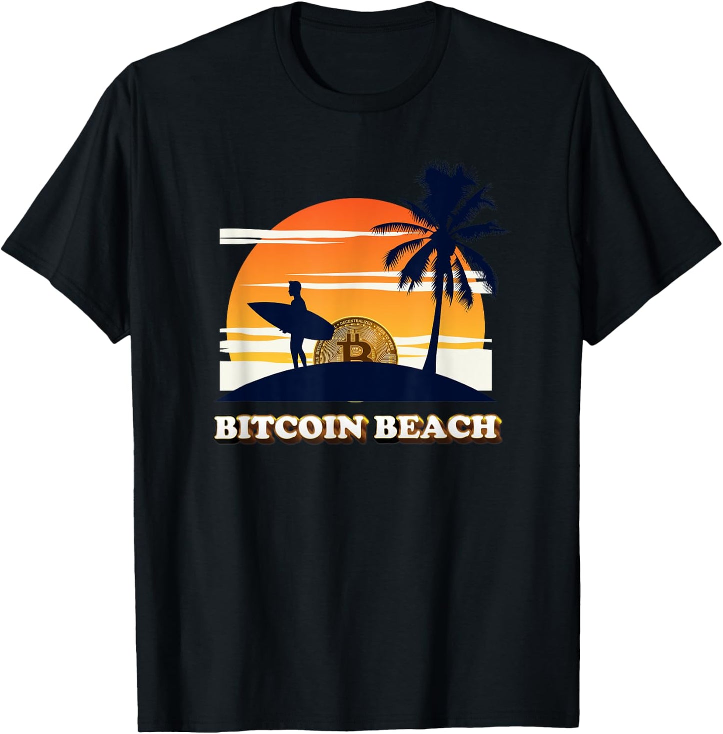 Bitcoin Beach, El Zonte, El Salvador Women Kids T-Shirt - T-Shirt | Black