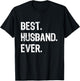Best Husband Ever Funny Cool T-Shirt - T-Shirt | Black