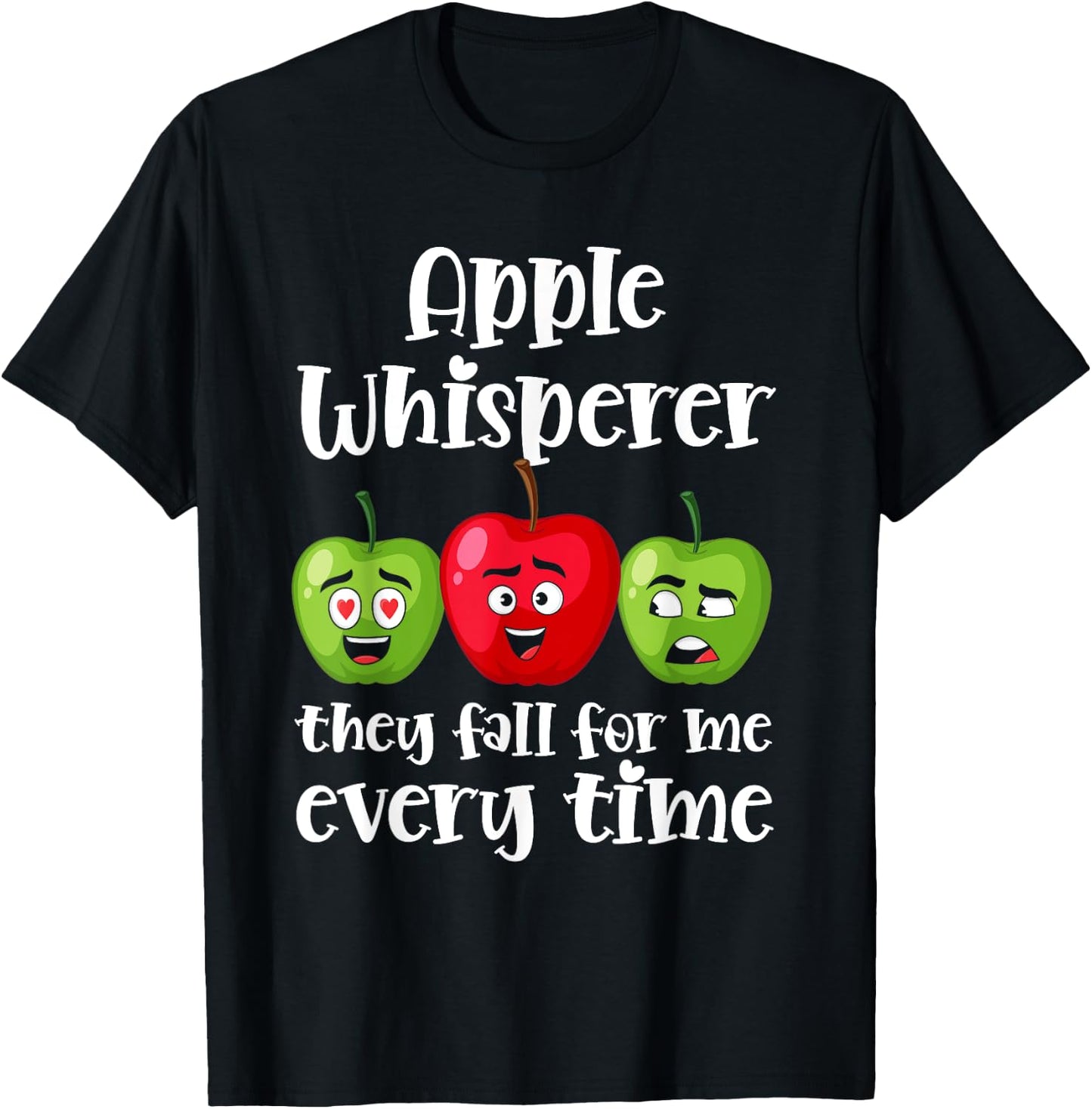 Apple Picking Season Graphic Design Apple Picking Crew Squad T-Shirt - T-Shirt | Black