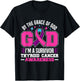 By The Grace God I'm A Survivor Thyroid Cancer Survivor T-Shirt - T-Shirt | Black