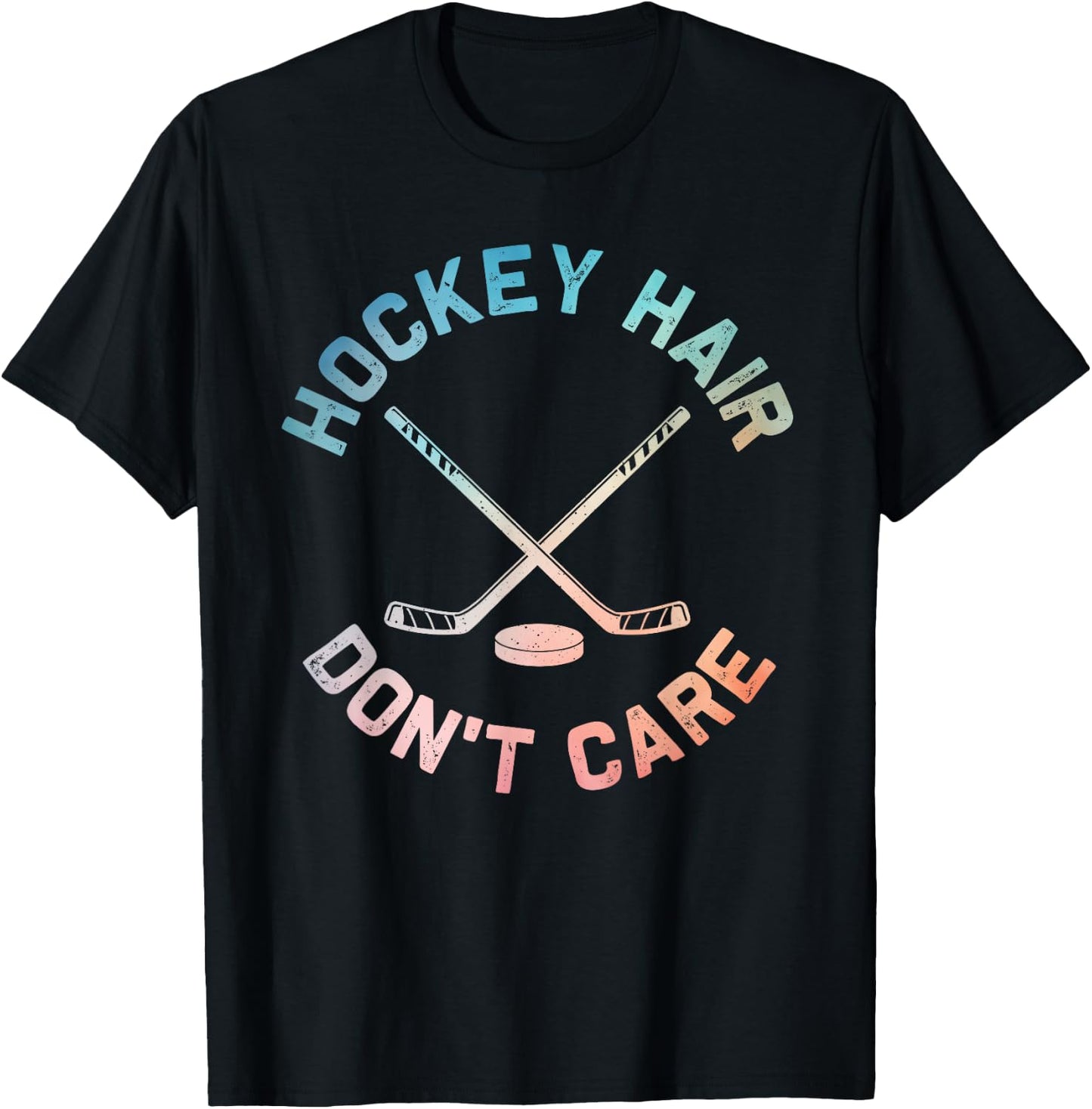 Best Ice Hockey Design Women Skate Ice Hockey Player T-Shirt - T-Shirt | Black