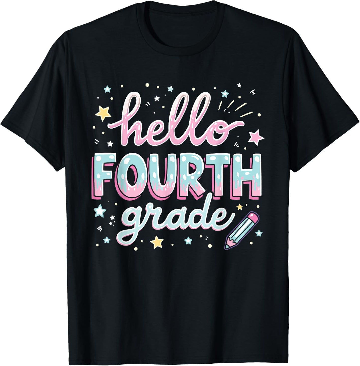 4th Grade Classroom Must-Haves T-Shirt - T-Shirt | Black