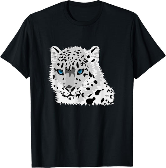 Snow Leopard T-Shirt - T-Shirt | Black