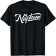 SoIndy's "Naptown" Script Font Indianapolis T-Shirt - T-Shirt | Black
