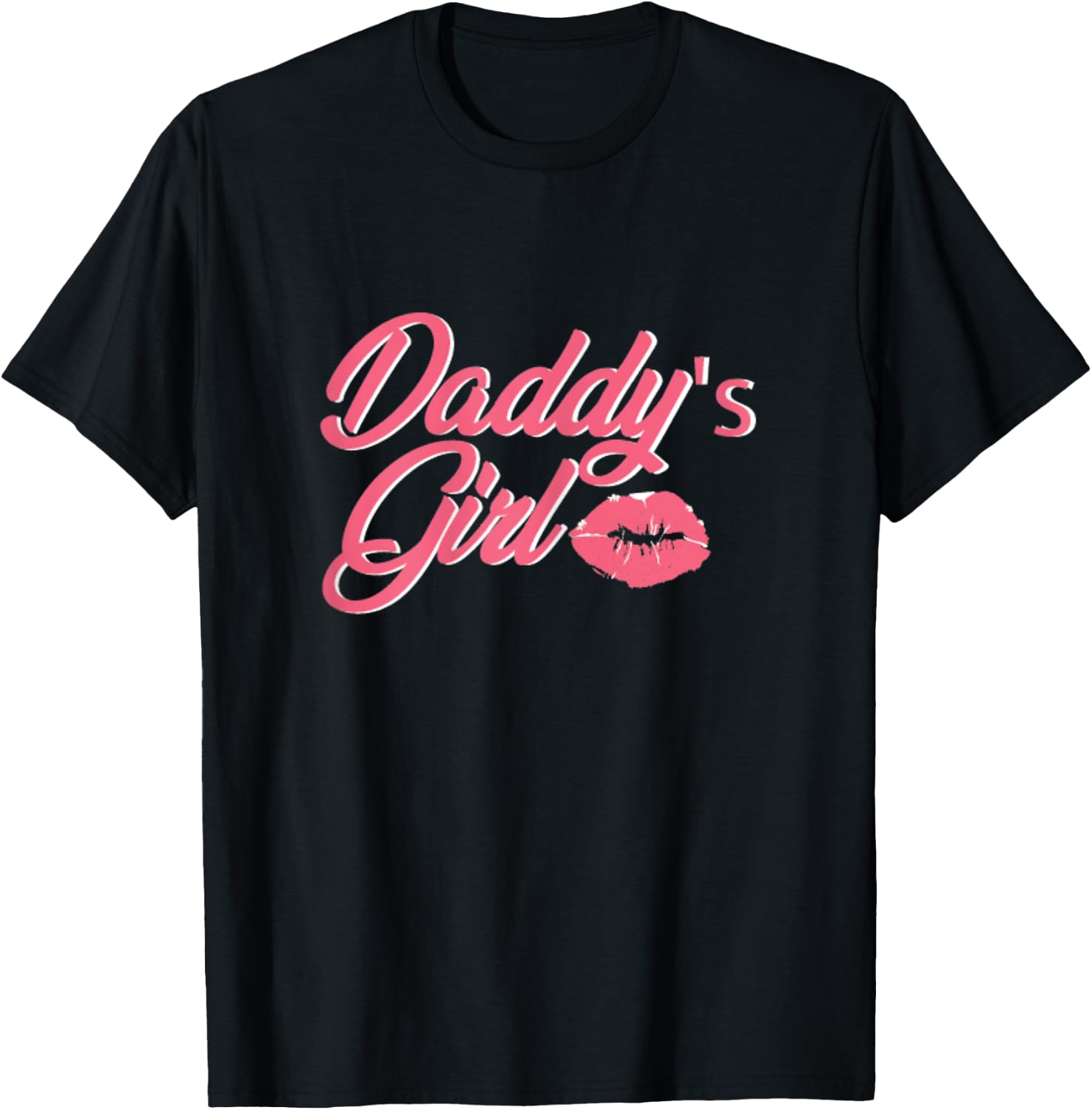 Daddy's Girl Adult BDSM DDLG Kinky Dom Sub Couples Gift T-Shirt - T-Shirt | Black