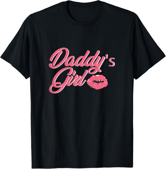 Daddy's Girl Adult BDSM DDLG Kinky Dom Sub Couples Gift T-Shirt - T-Shirt | Black
