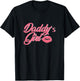 Daddy's Girl Adult BDSM DDLG Kinky Dom Sub Couples Gift T-Shirt - T-Shirt | Black