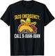 Taco Emergency - Taco Lover Mexican Food Taco Tuesday T-Shirt - T-Shirt | Black