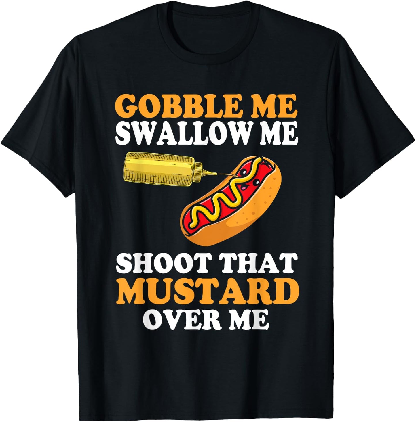 Glizzy Gobbler Funny glizzy Meme Hot Dog Lover Men Women T-Shirt - T-Shirt | Black