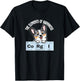 Funny Elements of Happiness Blue Merle Corgi Dog Lover T-Shirt - T-Shirt | Black