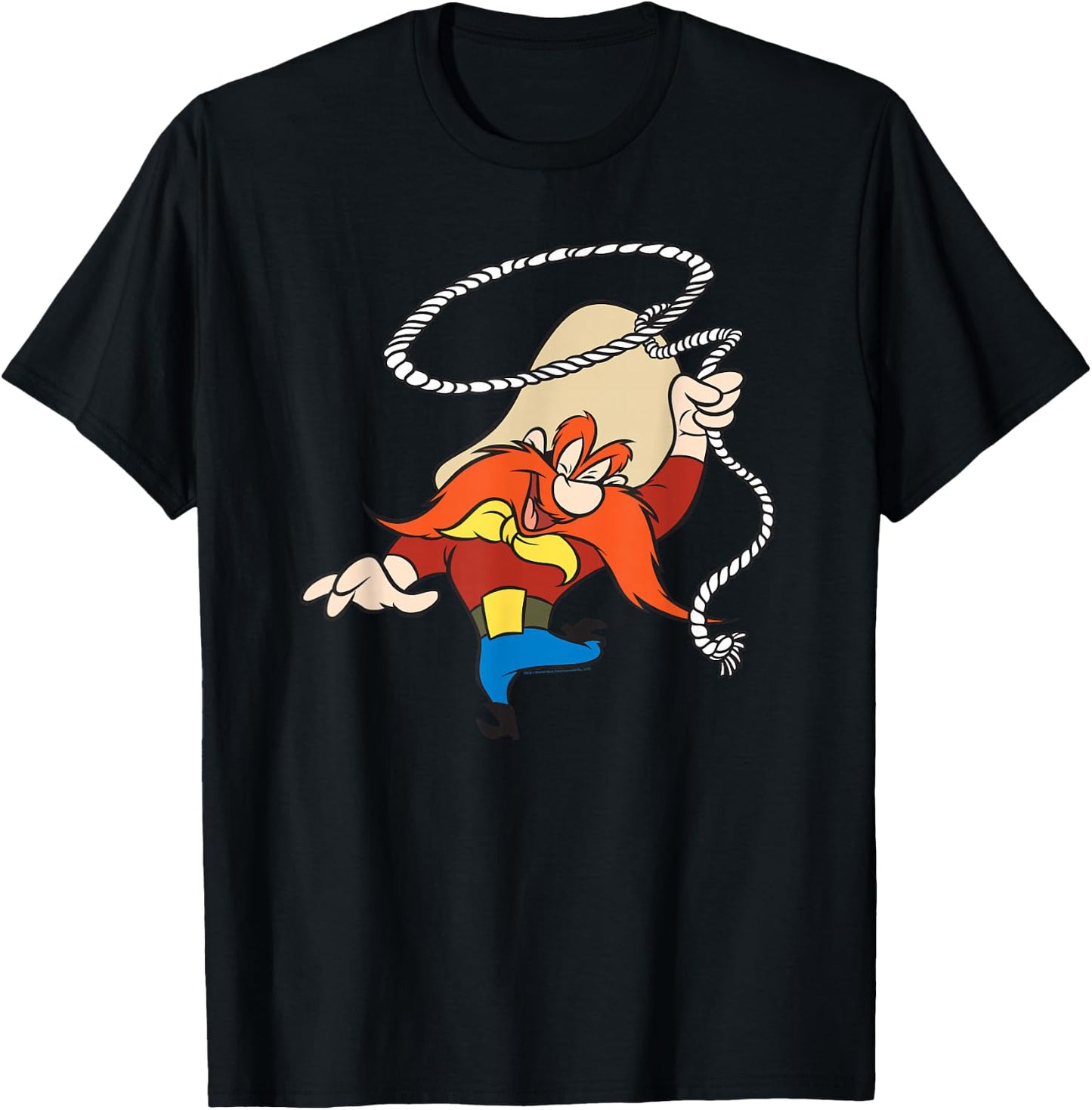 Looney Tunes Yosemite Sam T-Shirt - T-Shirt | Black