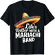 Traditional Mexican Cultural Music Mariachi Lover Fiesta T-Shirt - T-Shirt | Black