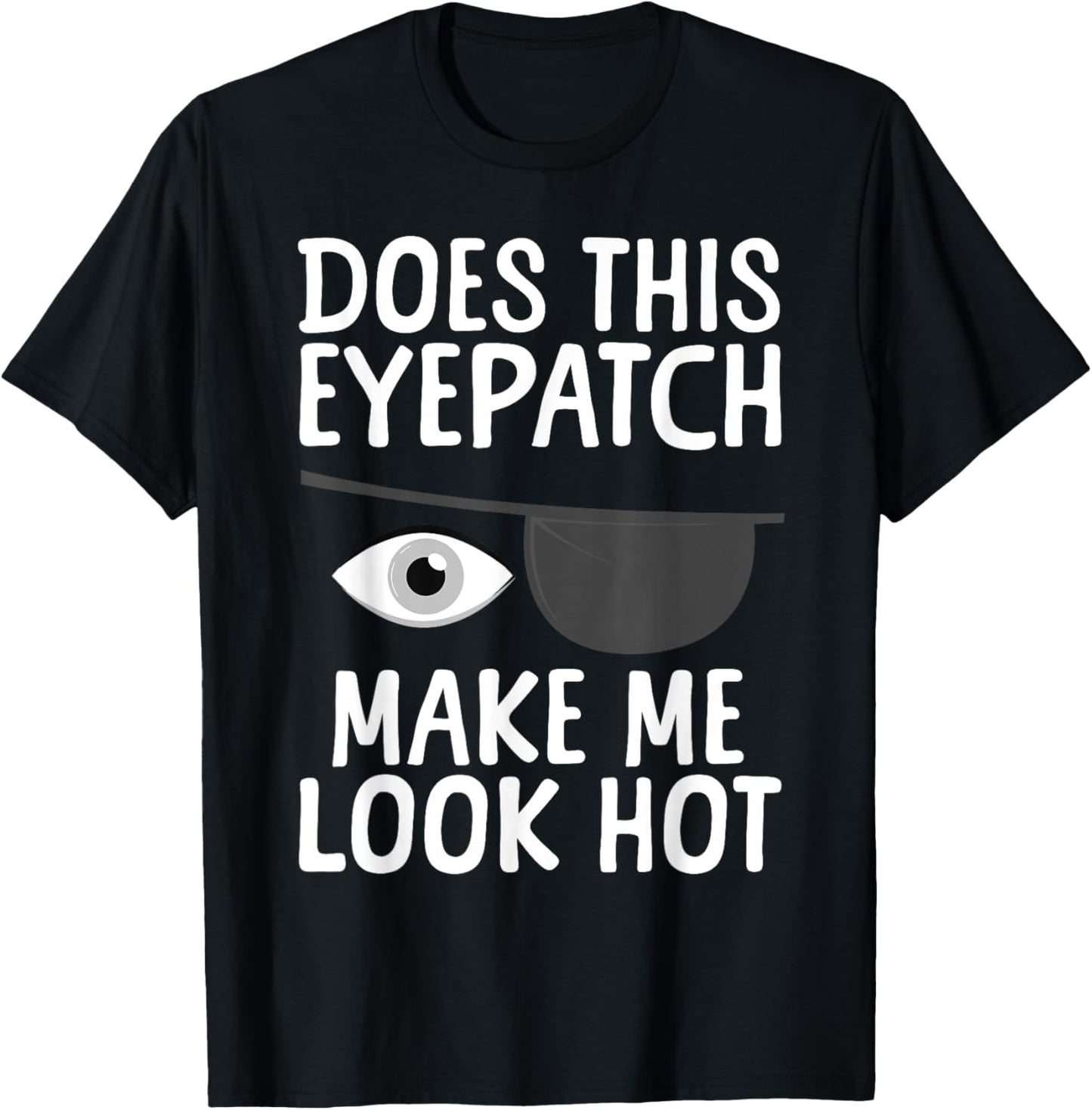 Eye Surgery Design Women Kids Eye Patch Eye Surgery T-Shirt - T-Shirt | Black