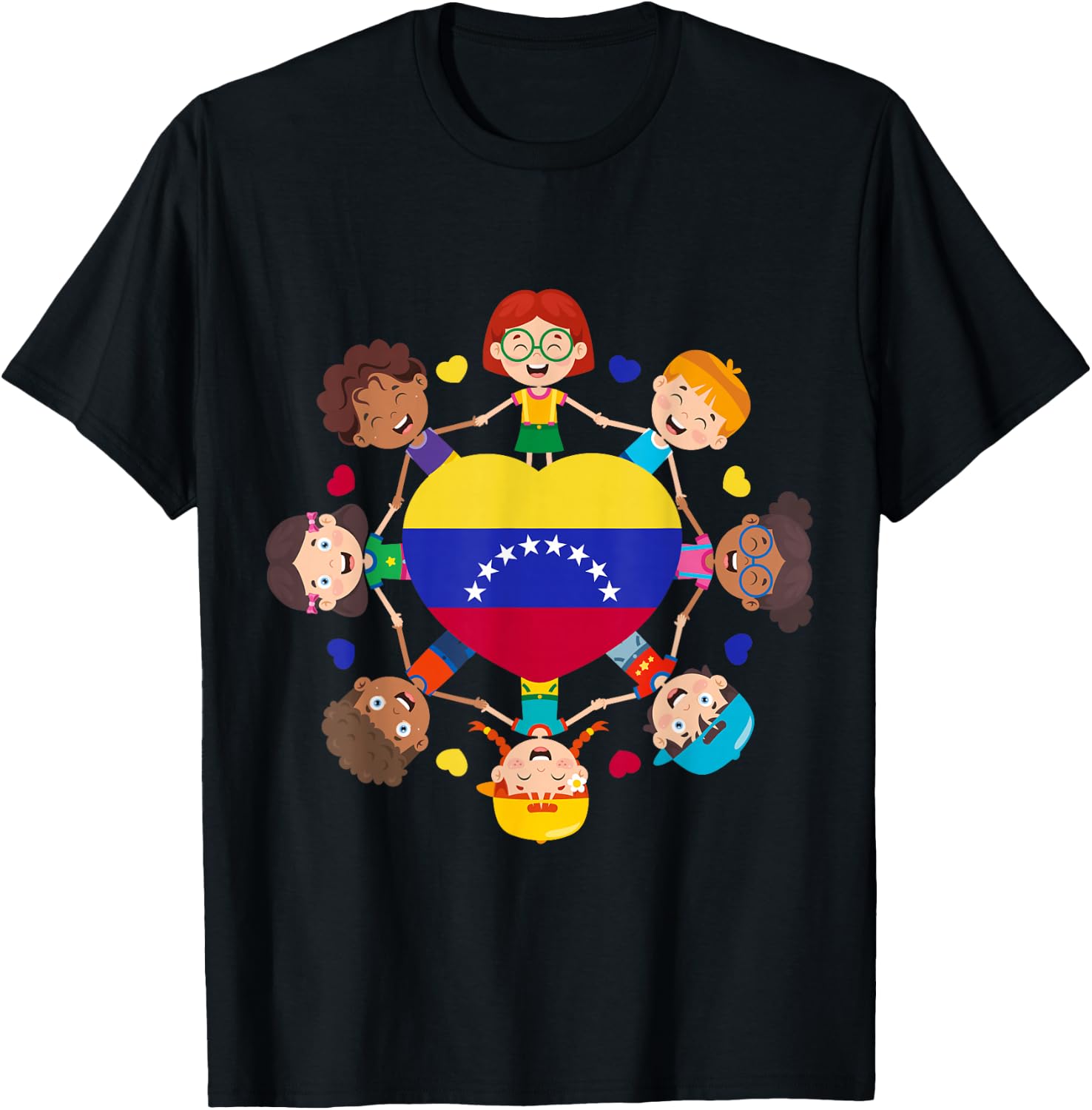 Venezuela Hispanic Heritage Toddler Venezuelan Boys Girl Kid T-Shirt - T-Shirt | Black