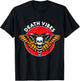 Death Vibes Moth Tattoo American Traditional Old School Ink T-Shirt - T-Shirt | Black