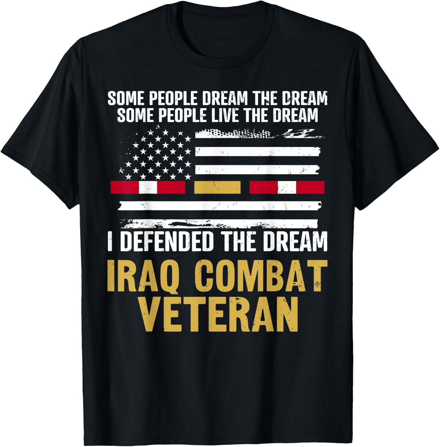 Iraq Combat Veteran T-Shirt - T-Shirt | Black