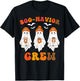 Boo-havior Crew, Behavior Analyst, Halloween ABA Cute Ghost T-Shirt - T-Shirt | Black