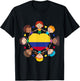 Colombia Hispanic Heritage Toddler Colombian Boys Girls Kids T-Shirt - T-Shirt | Black
