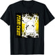 Pokémon - Pikachu Anime Lightning Scence T-Shirt - T-Shirt | Black
