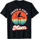 Track And Field Mom Track Mom Hurdles Track Meet T-Shirt - T-Shirt | Black