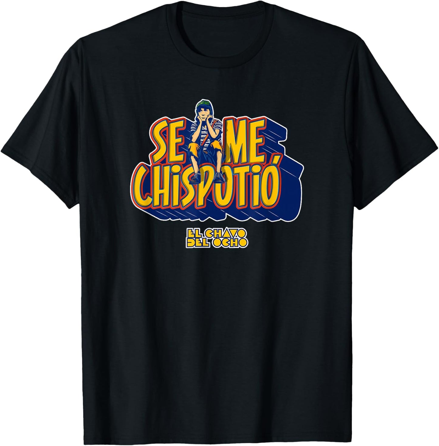 El Chavo - Colorful Desings for Kids, Teen, Women & Men T-Shirt - T-Shirt | Black